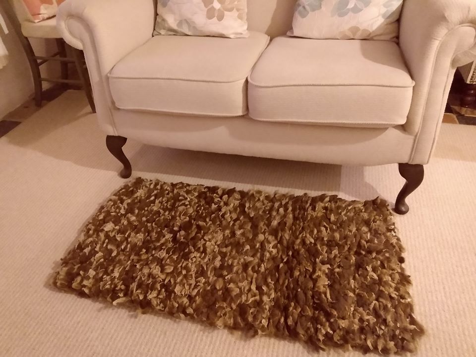 Manx loaghtan rug